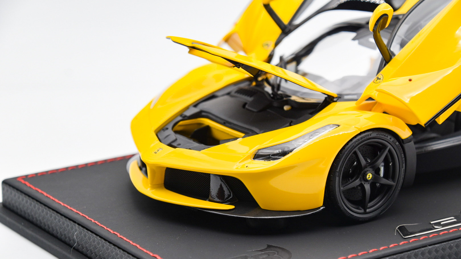 BBR Ferrari LaFerrari in Yellow Modena With Matt Black