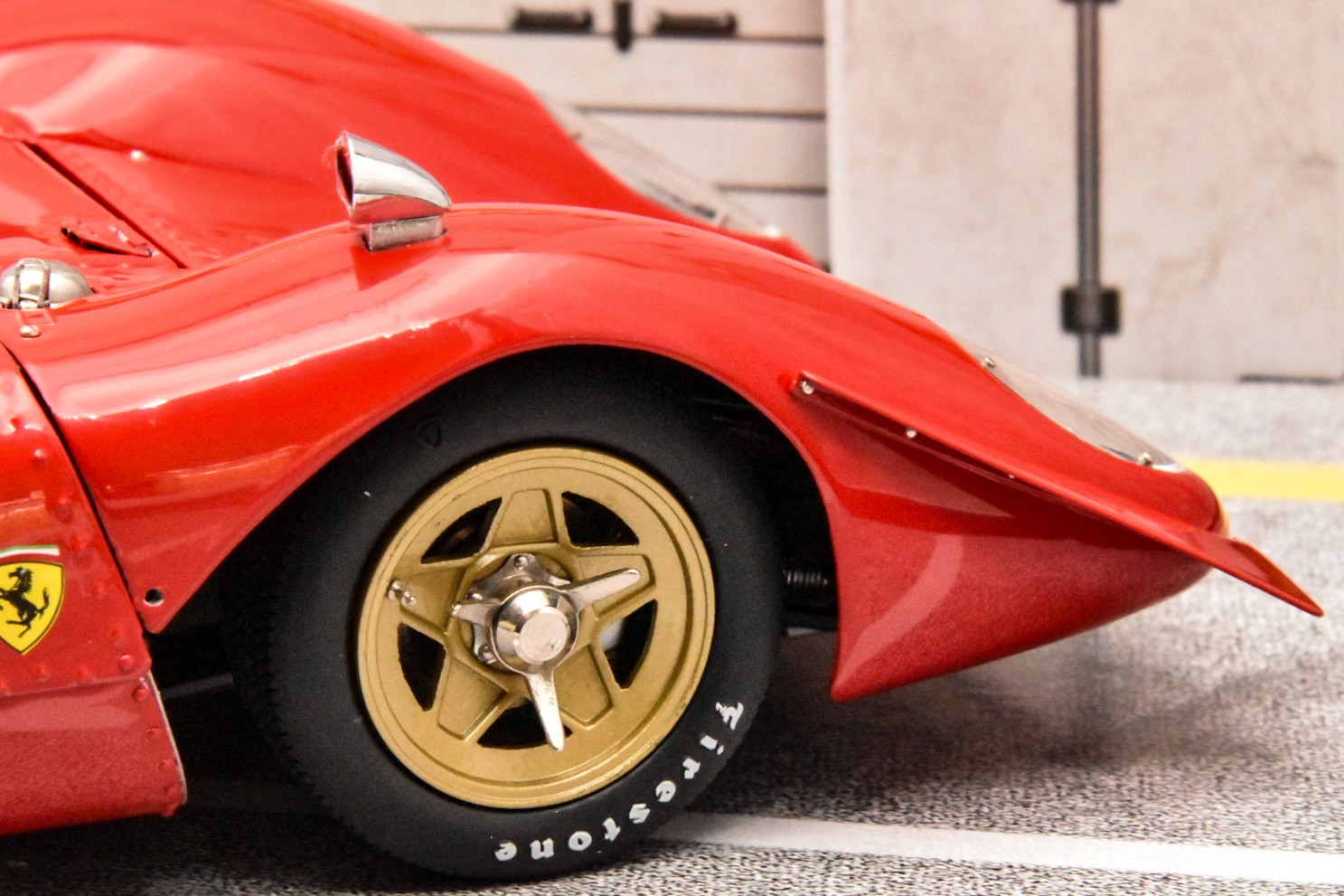 CMC M-095 Ferrari 312P Spyder, Sebring 25, Amon / Andretti