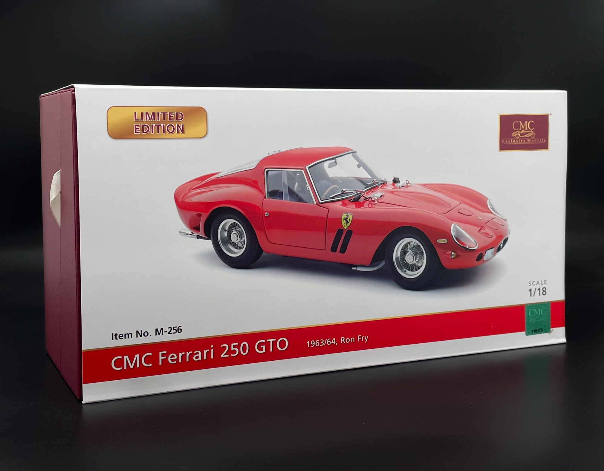 CMC M-256 Ferrari 250 GTO Ron Fry, London Motor Show 1962