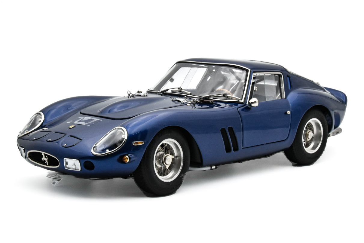 CMC Ferrari 250 GTO blue, model car, cmc-modelcarshop.de