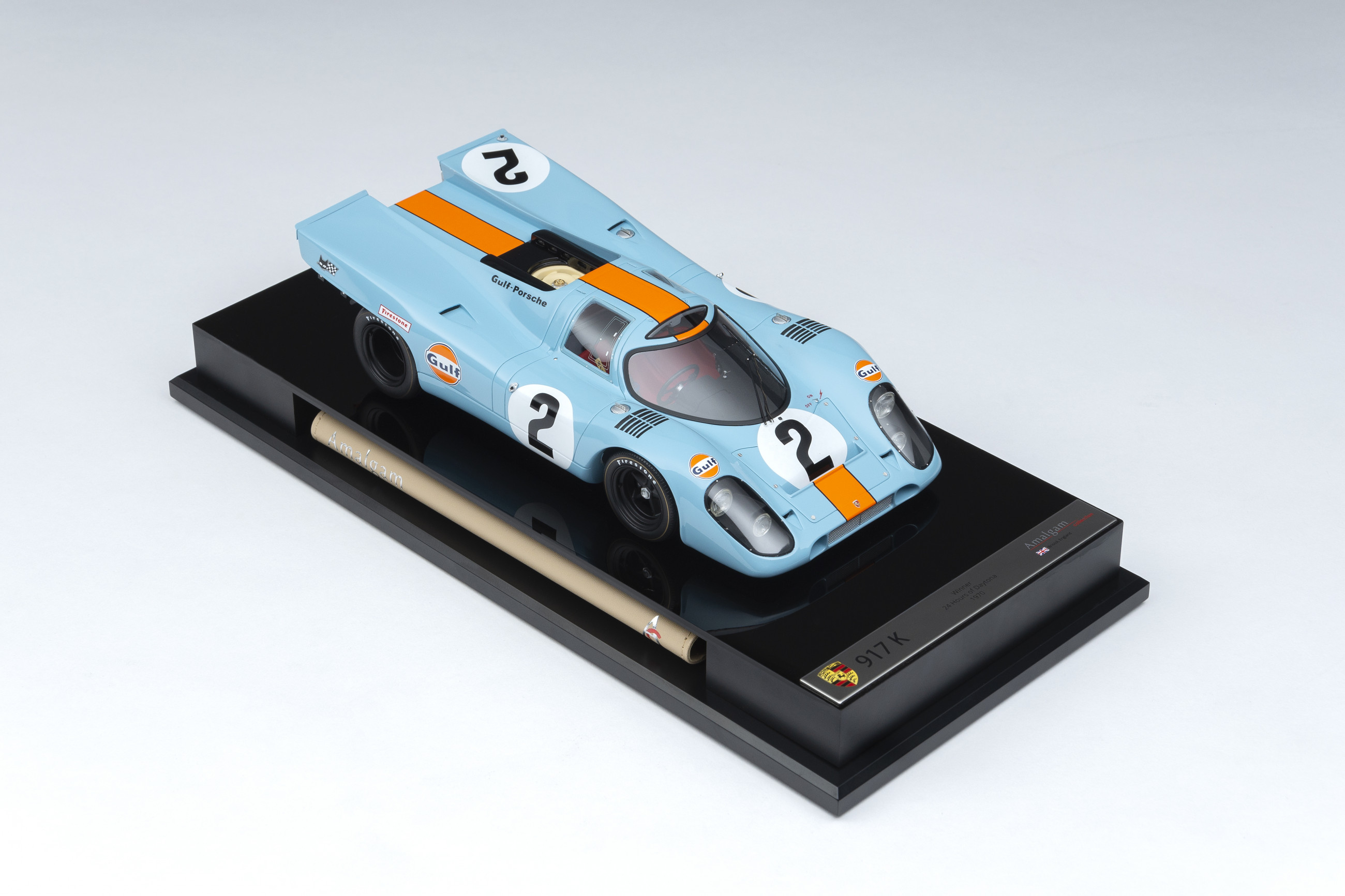Amalgam M6012 Porsche 917K Gulf #2 Winner Daytona 1970