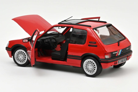 Norev 184846: Peugeot 205 GTi 1.9 PTS deco 1991 Vallelunga Red