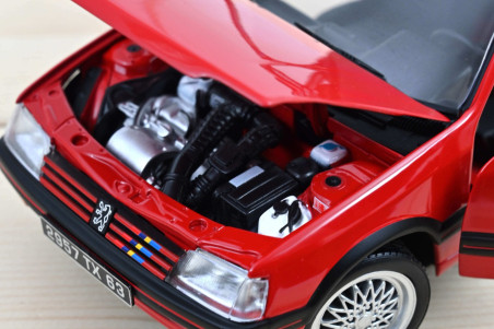 Norev 184846: Peugeot 205 GTi 1.9 PTS deco 1991 Vallelunga Red