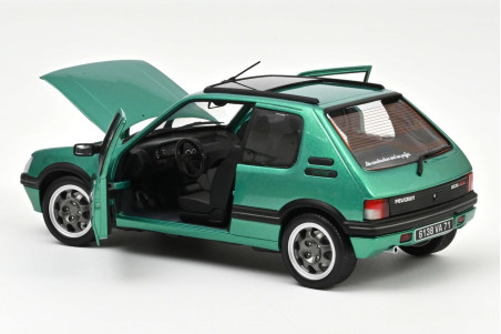 Norev 184847: Peugeot 205 GTi Griffe With Window Roof Green Norev