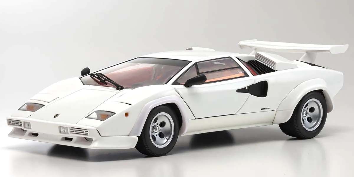 Kyosho Lamborghini Countach LP500S 1982 White | TR Collectibles